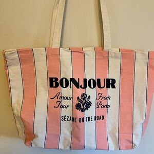 Sezane Bonjour On The Road Tote